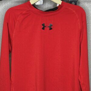 Under Armour - Boys - Heat Gear - Long Sleeve Fitted Shirt - Size - Youth Medium